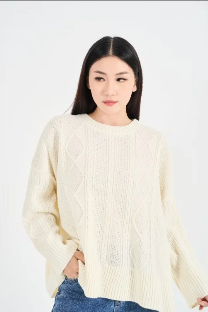 Knitme Cia Oversized Sweater - Oversized pullover